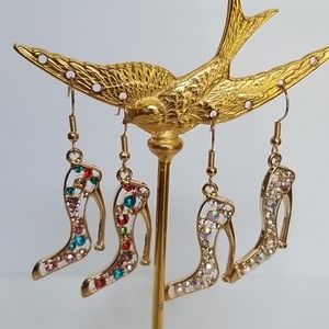 Melody Stiletto Heel Earrings